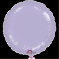 Loftus International 18 in. Metallic Lilac Round Anagram HX Balloon A2-0571